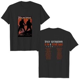 Bruce Springsteen 2000 Tour 2 Sided Classic Rock Fan T-Shirt